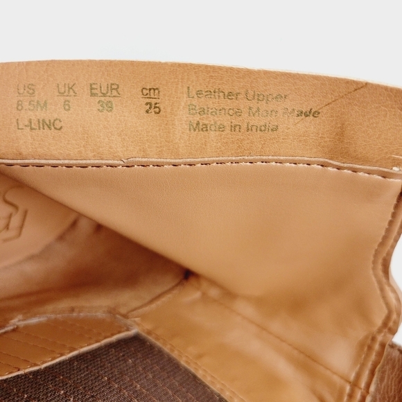 New Franco Sarto Brown Leather Ankle Fashion Western Boots, Size 8,5 - Picture 7 of 7